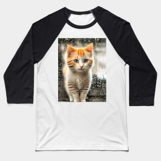 Beautiful Cats Cute Kittens Baseball T-Shirt